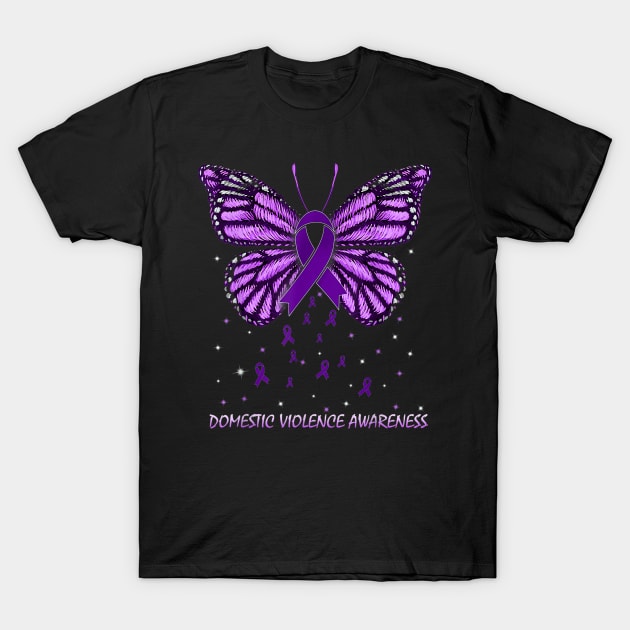 Domestic Violence Awareness T-Shirt by sevalyilmazardal